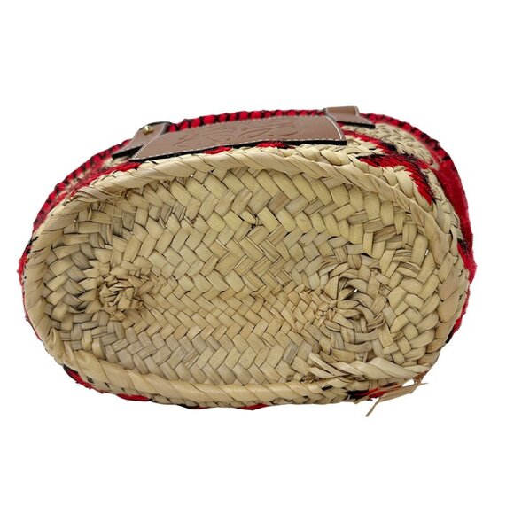 LOEWE Red Leather Shoulder Bag - Picture 4 of 13